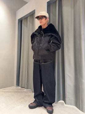 「ストリートファッション」｜SHINさん（メンズ・167cm）の冬コーディネート