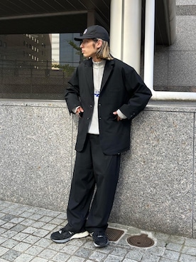 「Sourcream（サワークリーム）のアイテム（ジャケット/アウター）」を使った、SHINさん（メンズ・167cm）の秋コーディネート