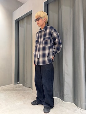 SHINさん（骨格ナチュラル・メンズ・167cm）の秋コーディネート