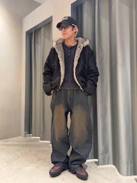 SHINさん(メンズ・167cm)の冬コーディネート