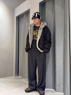 SHINさん（骨格ナチュラル・メンズ・167cm）の秋コーディネート