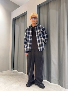 SHINさん（骨格ナチュラル・メンズ・167cm）の秋コーディネート