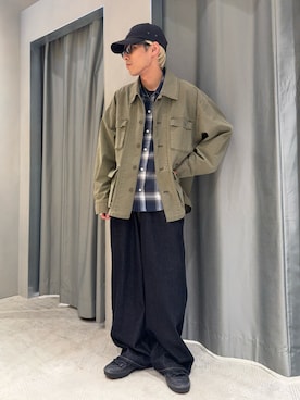SHINさん（骨格ナチュラル・メンズ・167cm）の秋コーディネート