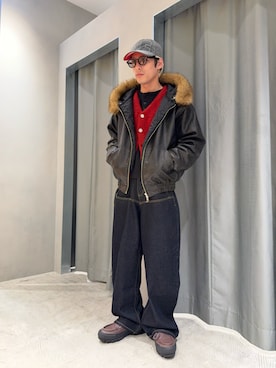 SHINさん（骨格ナチュラル・メンズ・167cm）の冬コーディネート