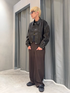 SHINさん（骨格ナチュラル・メンズ・167cm）の秋コーディネート