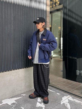 「Sourcream（サワークリーム）のアイテム」を使った、SHINさん（メンズ・167cm）の冬コーディネート
