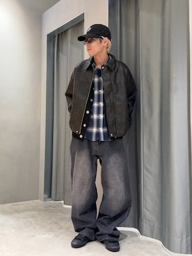 SHINさん（骨格ナチュラル・メンズ・167cm）の秋コーディネート