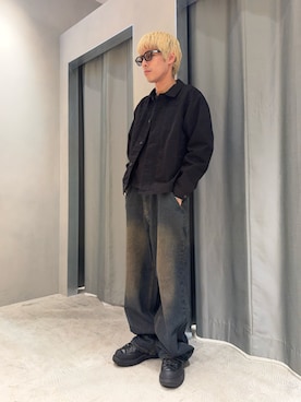 「アイテム（その他アウター）」を使った、SHINさん（メンズ・167cm）の秋コーディネート