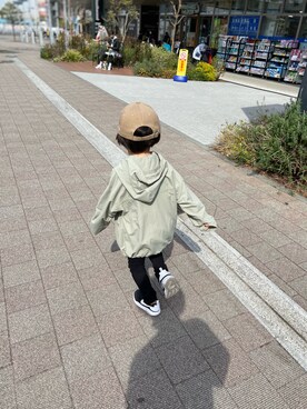「CIAOPANIC TYPY（チャオパニックティピー）のアイテム（その他アウター）」を使った、djkh0222さん（キッズ・110cm）の春コーディネート