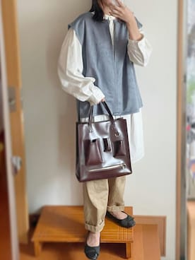 まっちゃんさん（レディース・156cm）の秋コーディネート