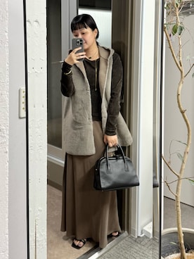 「アイテム（その他アウター）」を使った、ayanoさん（レディース・158cm）の夏コーディネート