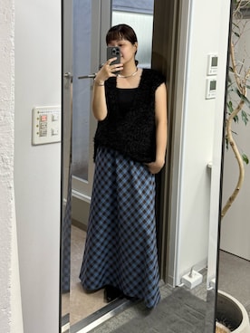 「アイテム（チョーカー）」を使った、ayanoさん（レディース・158cm・30代）の夏コーディネート