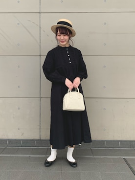 「ボストンバッグ」｜いまりさん（レディース・164cm）の春コーディネート