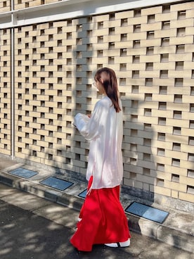 「ODORATA（オドラタ）のアイテム」を使った、natsukoakahani さん（レディース・165cm）の春コーディネート