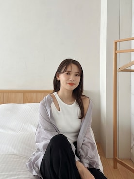 「ODORATA（オドラタ）のアイテム」を使った、natsukoakahani さん（レディース・165cm）の春コーディネート