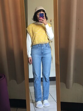 「アイテム（その他トップス）」を使った、KPU🎐さん（レディース・170cm・20代）の冬コーディネート