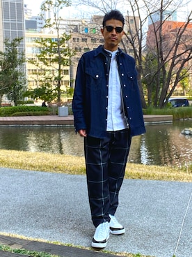 シンイチさん（メンズ・171cm）の春コーディネート