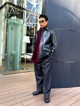 シンイチさん（メンズ・172cm）の冬コーディネート