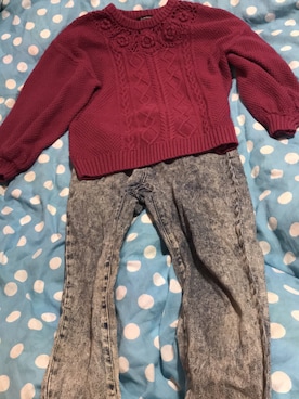 「Doublefocus（ダブルフォーカス）のアイテム（トップス）」を使った、川本陽子さん（レディース・158cm）の秋コーディネート