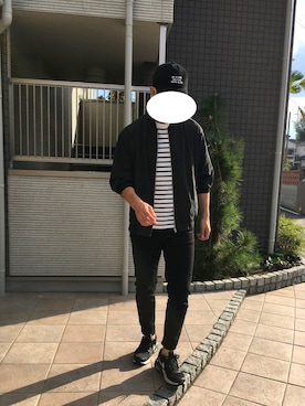 「UNITED ARROWS（ユナイテッドアローズ）のアイテム（ブルゾン）」を使った、S24さん（メンズ・178cm）の秋コーディネート