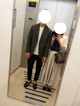 「B:MING by BEAMS（ビーミングバイビームス）のアイテム（スーツジャケット）」を使った、S24さん（メンズ・178cm）の春コーディネート