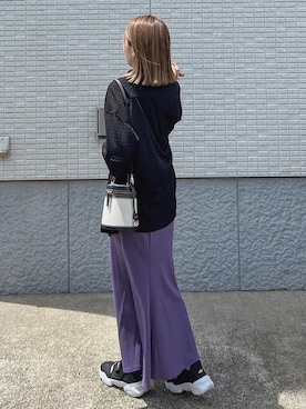 「CREARE LINO」｜「アイテム（サンダル）」を使った、ycmさん（レディース・160cm）の夏コーディネート