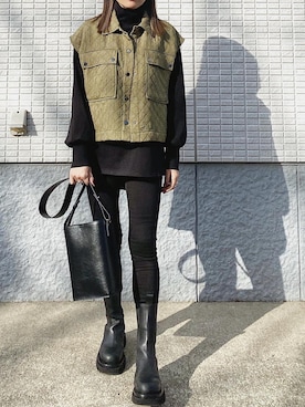 ycmさん(レディース・160cm)の冬コーディネート