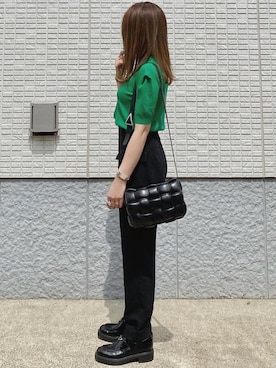 ローファーを使った Prada のレディース人気ファッションコーディネート Wear