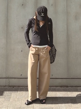 ycmさん（レディース・160cm）の春コーディネート