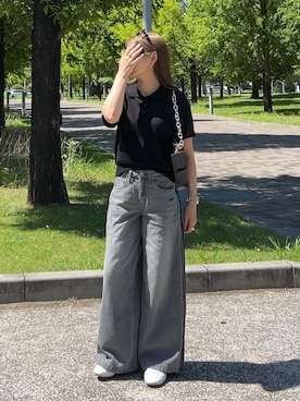 「しまむら（シマムラ）のアイテム」を使った、ycmさん（レディース・160cm）の夏コーディネート