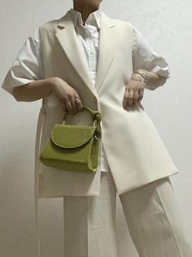 「CREA（クレア）のアイテム」を使った、misoraさん（レディース・165cm）の夏コーディネート