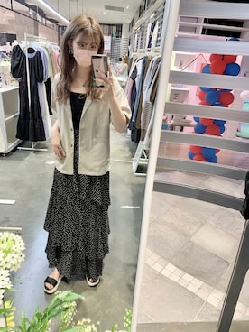 「miteガール」｜みんさん（レディース・165cm）の夏コーディネート