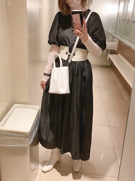 「miteガール」｜みんさん（レディース・165cm）の秋コーディネート