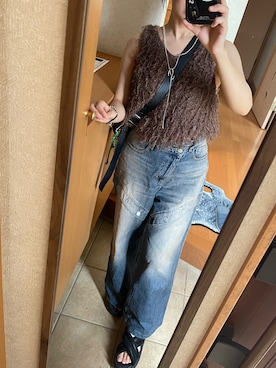 「アイテム（腕時計）」を使った、ターさん（レディース・157cm）の秋コーディネート