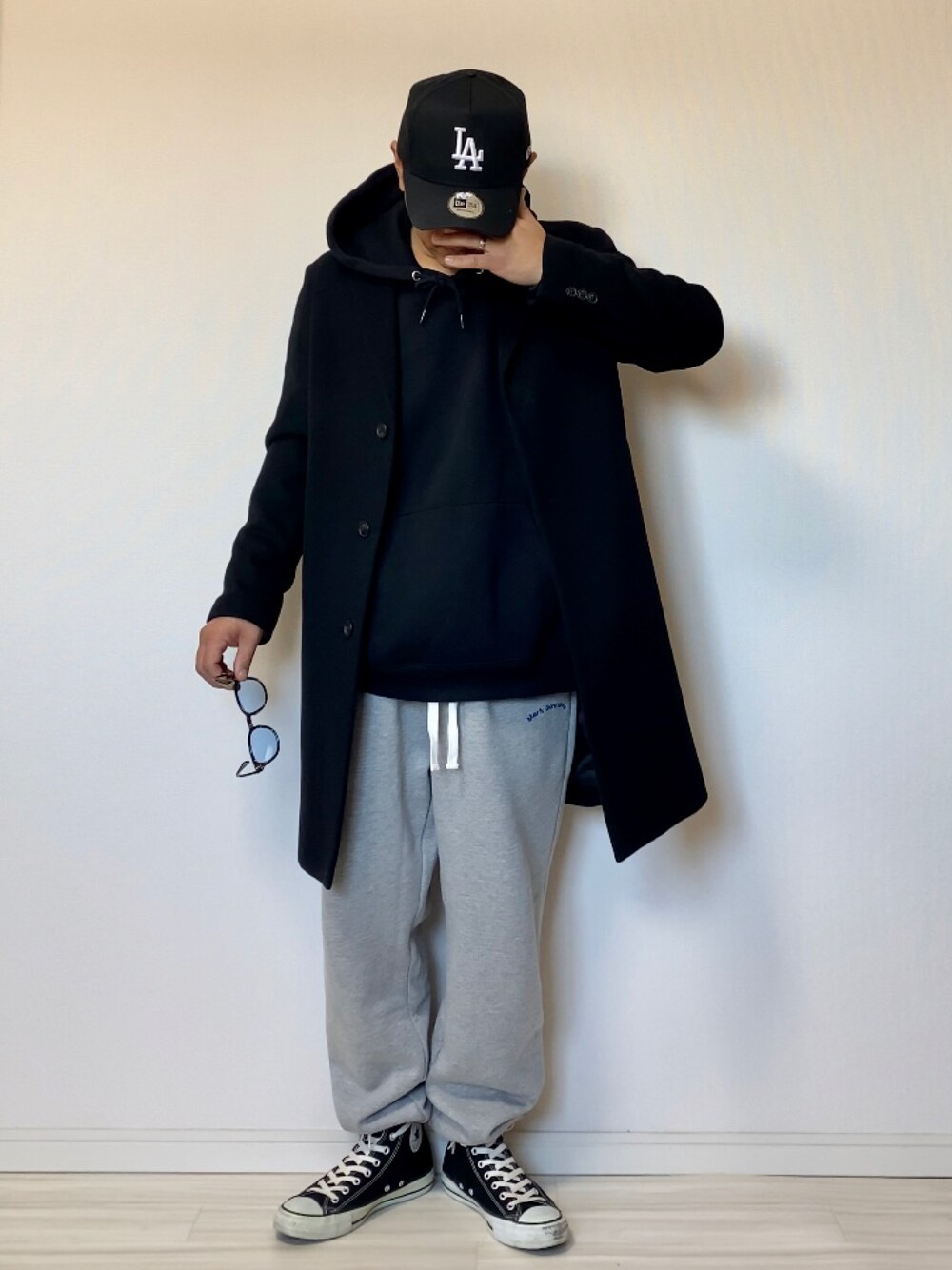 【Y's for men】黒 ウールコート ◇【MADE IN JAPAN FABRIC】尾州ウールビーバースタンド