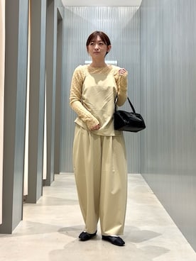 「KBF（ケイビーエフ）のアイテム（ジャケット/アウター）」を使った、Ayaneさん（レディース・165cm）の春コーディネート