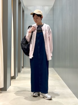 「EKAL（エカル）のアイテム」を使った、Ayaneさん（レディース・165cm）の春コーディネート