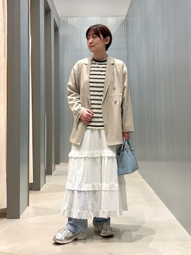 Ayaneさん（レディース・165cm）の春コーディネート