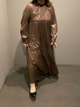 omusayaさん（レディース・157cm）の冬コーディネート