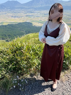 「Intimissimi（インティミッシミ）のアイテム」を使った、omusayaさん（レディース・157cm）の秋コーディネート