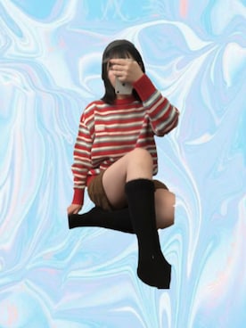 「MAINBOOTH（メインブース）のアイテム」を使った、heika さん（レディース・160cm）の秋コーディネート