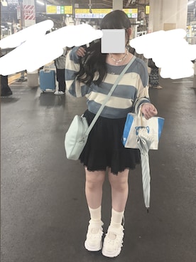 「RETRO GIRL（レトロガール）のアイテム」を使った、heika さん（レディース・161cm）の夏コーディネート