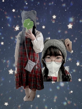 「チェックワンピース」｜heika さん（レディース・161cm）の秋コーディネート