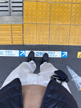 「アイテム（その他パンツ）」を使った、tamagoさん（メンズ・174cm）の秋コーディネート