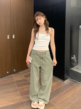 momoさん(レディース・156cm)の夏コーディネート