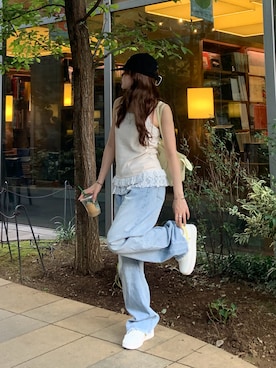 momoさん（レディース・156cm）の夏コーディネート