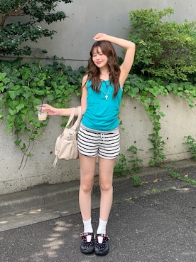 momoさん（レディース・156cm）の夏コーディネート