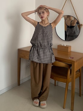momoさん（レディース・154cm）の夏コーディネート