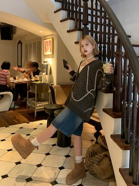 momoさん（レディース・154cm）の秋コーディネート
