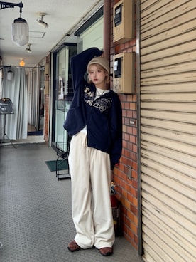 momoさん（レディース・154cm）の秋コーディネート